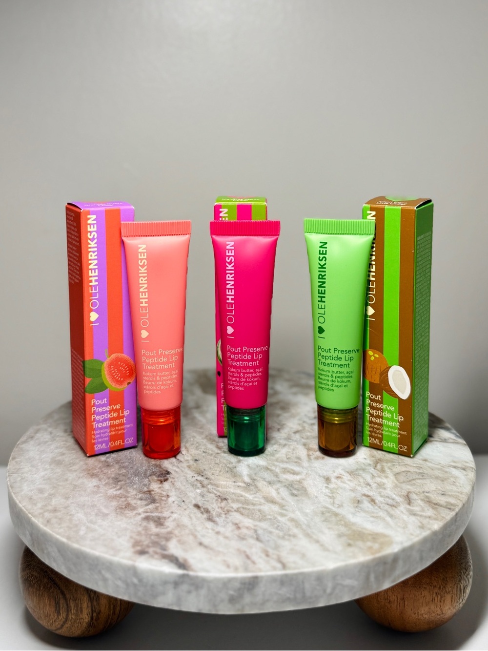 OLEHENRIKSEN Pout Preserve Peptide Lip Treatment Chillers Trio